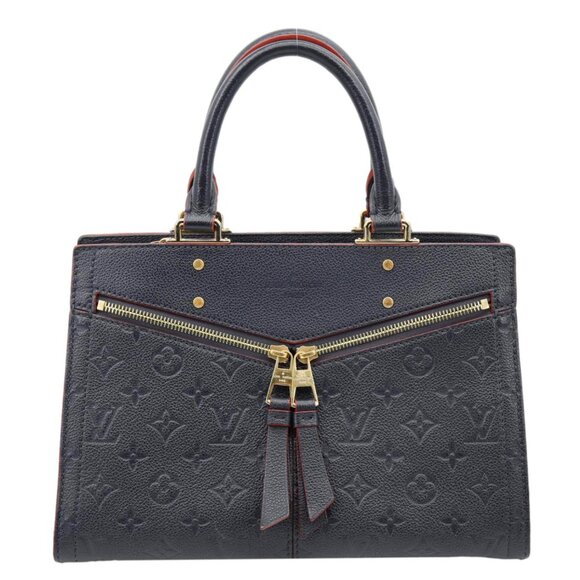 Louis Vuitton  Sully PM Monogram Empreinte Leather Shoulder Bag Marine Rouge - Picture 3 of 14